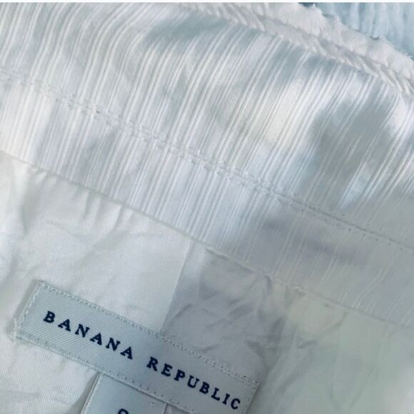 Banana Republic Cream Textured Blazer Size 6 - Picture 16 of 16